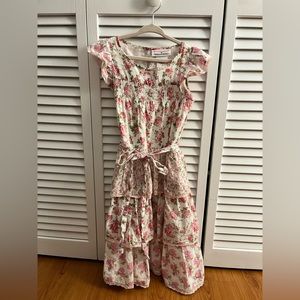 LoveshackFancy for American Girl - Pink & White Floral Dress Size 6